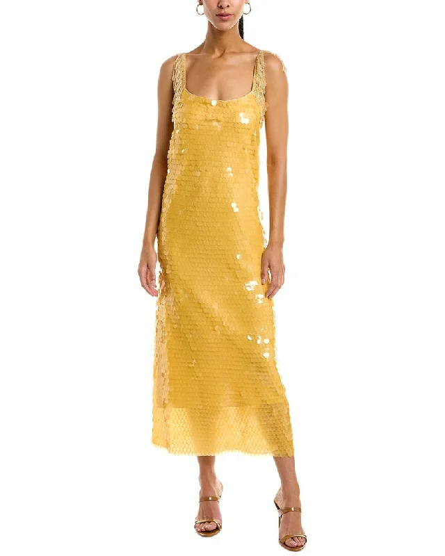 ALEXIS Felici Midi Dress Fashionable Fitted Midi Dress