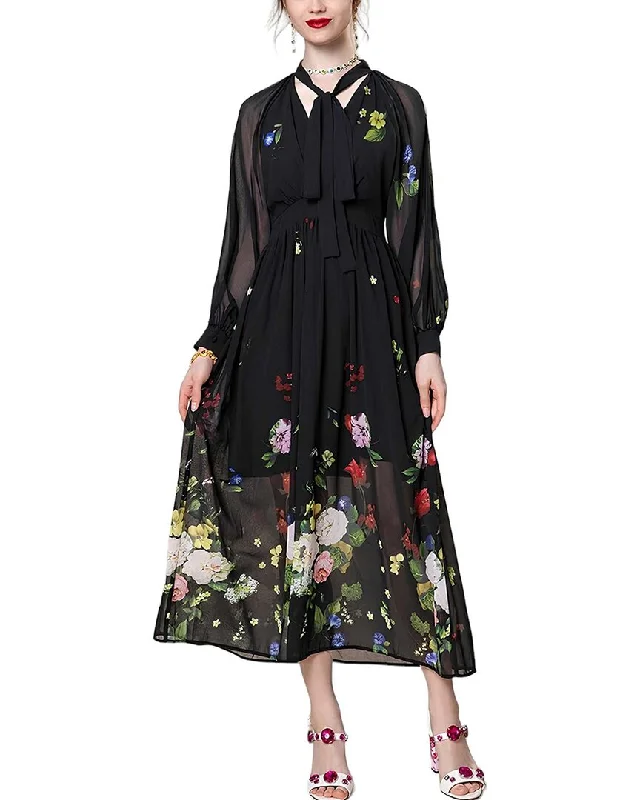 BURRYCO Midi Dress Cozy T-shirt Midi Dress