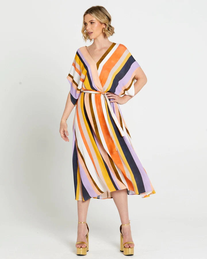 FATE+BECKER NEED YOU TONIGHT MIDI DRESS Trendy Boho Midi Dress