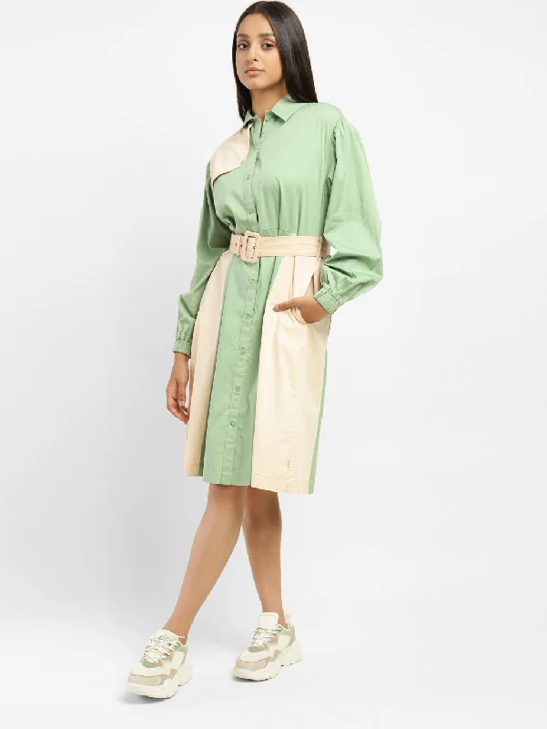 Levi's X Deepika Padukone Reutility midi dress Cozy Spaghetti Strap Midi Dress