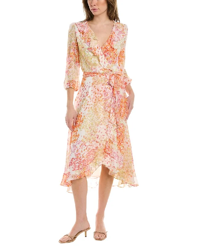MAISON TARA Midi Dress Comfortable Stretch Midi Dress