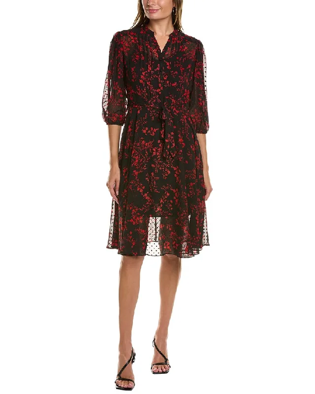 Nanette Nanette Lepore Madeline Midi Dress Cozy Wide Strap Midi Dress