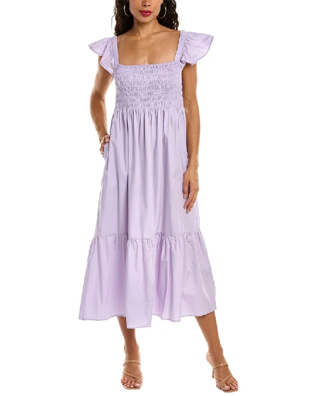 O.P.T. Tuscany Midi Dress Fashionable High-Neck Midi Dress