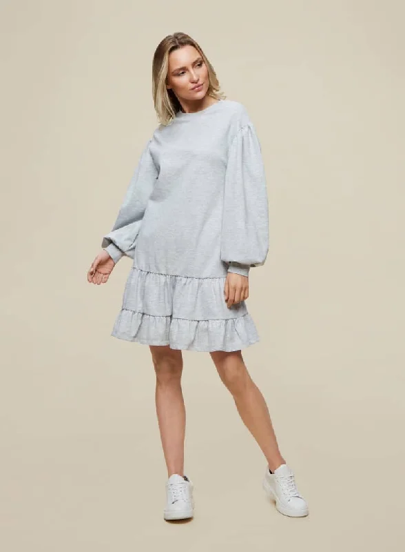 Pleated Kneel Flare Midi Dress Trendy Bodycon Midi Dress