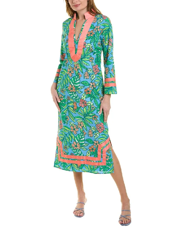 Sail to Sable Classic Tunic Midi Dress Trendy Shift Midi Dress