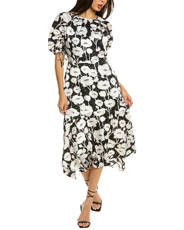 Ted Baker Abriee Midi Dress Trendy Square Neck Midi Dress