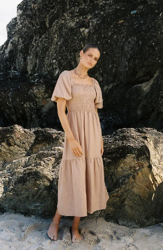 CAMERON MAXI DRESS Comfortable Casual Maxi Dress