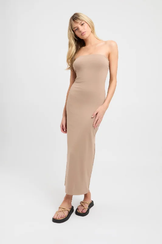 Matilda Maxi Dress Comfortable Long-Sleeve Maxi Dress