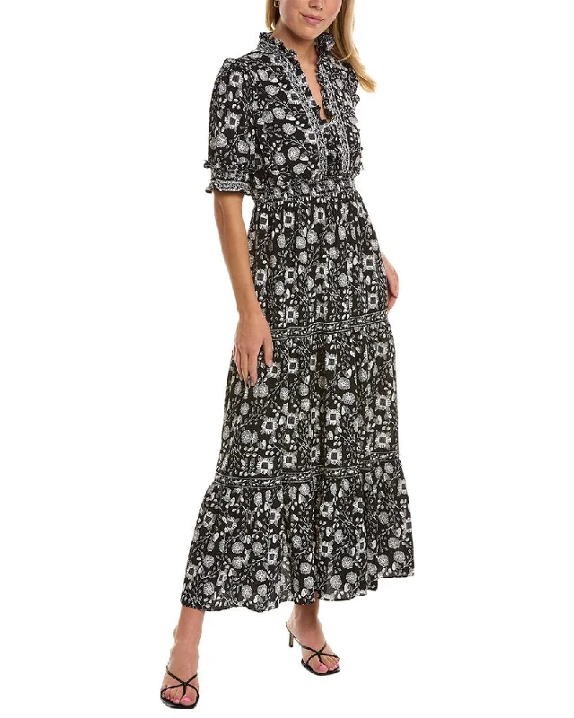 Max Studio Maxi Dress Stylish Long Sleeve Maxi Dress