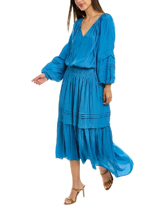 Ramy Brook Tropez Maxi Dress Cozy Spaghetti Strap Maxi Dress