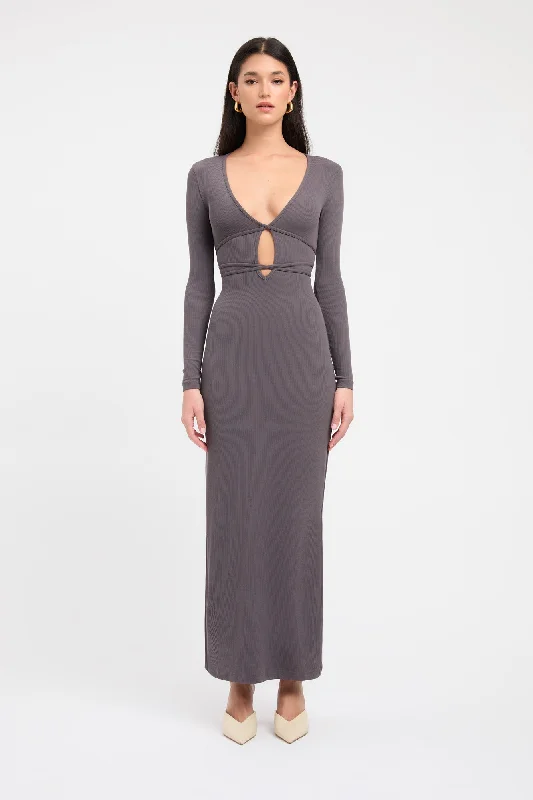 Sereya Maxi Dress Cozy Knit Maxi Dress