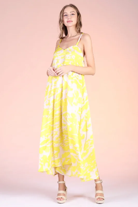 Sunrise Maxi Dress Fashionable Button-Down Maxi Dress
