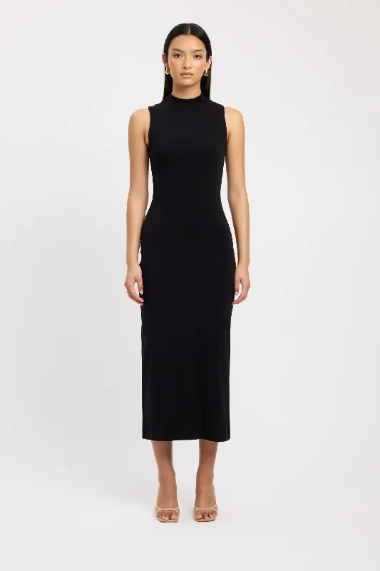 Tara Maxi Dress Cozy Maxi Dress with Slit