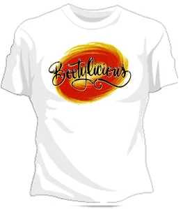 Bootylicious Girls T-Shirt Embroidered Appliqued Beaded