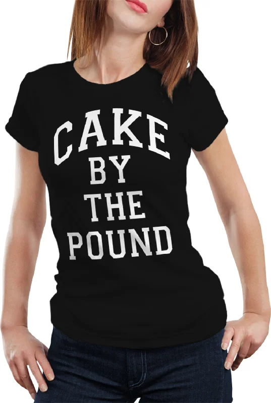 Cake By The Pound Girl's T-Shirt Houndstooth Herringbone Solid