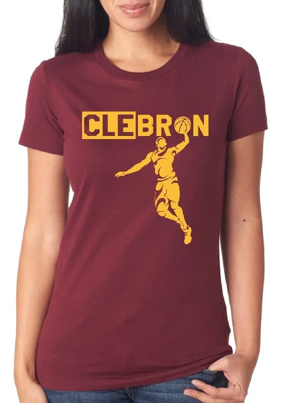 CLEBRON Cleveland Lebron Girls T-Shirt Seamless Knitted Crochet