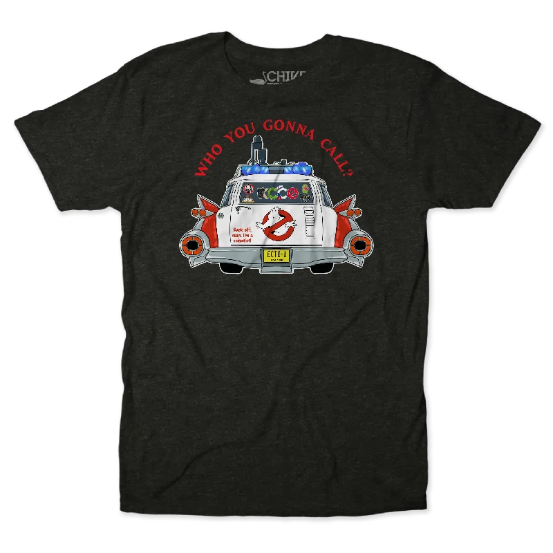 Who You Gonna Call Mashup Unisex Tee V-Neck T-Shirt Long Sleeve Cotton
