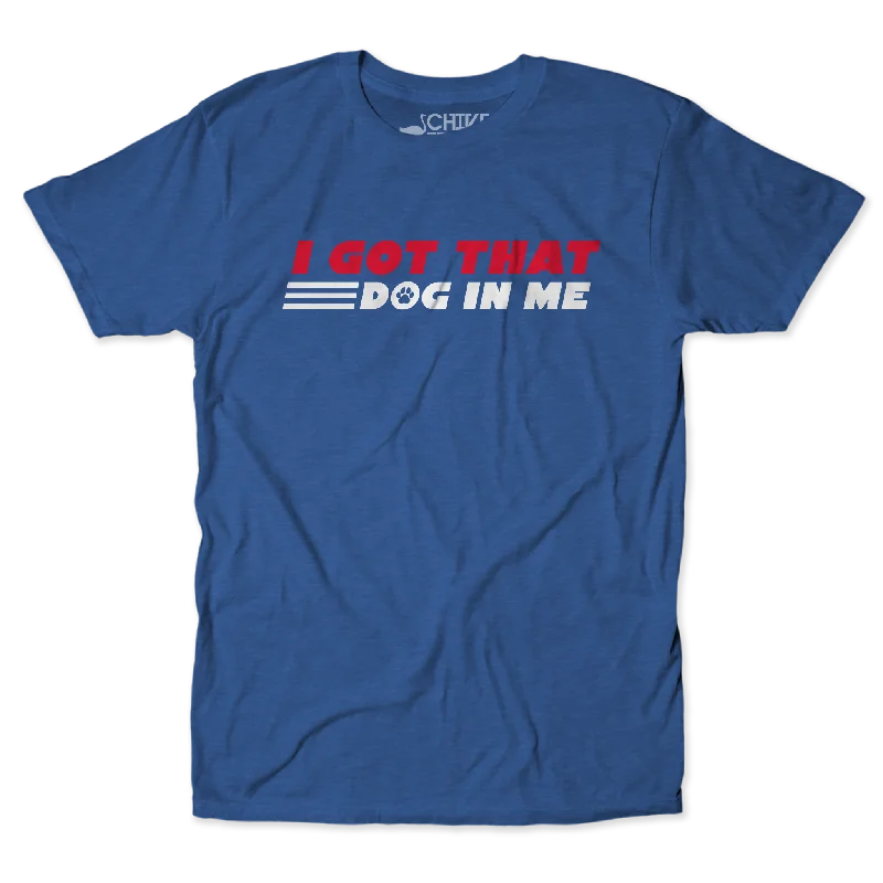 Dog In Me Unisex Tee Spandex Blend Rayon Blend Denim Blend