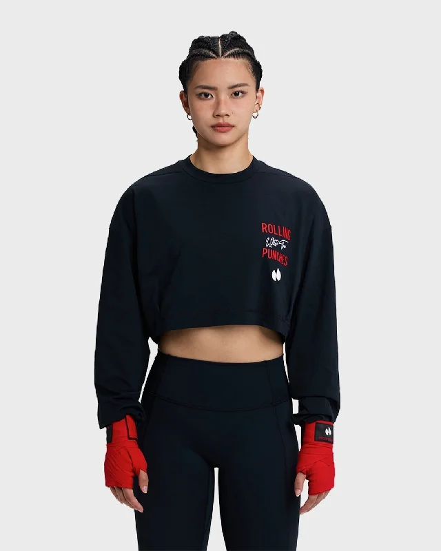 Boxing Training Long Sleeve TEE Rayon Fabric Velvet Fabric Corduroy Fabric