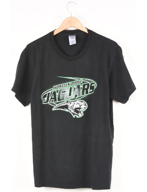 Howells Dodge Jaguars Printed T-shirt - L Chenille Fabric Brocade Fabric Lace Fabric