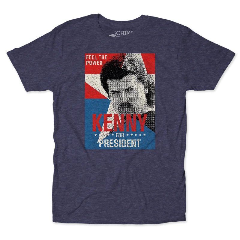 Kenny For President Unisex Tee Lace Blend Ribbed Blend Corduroy Blend