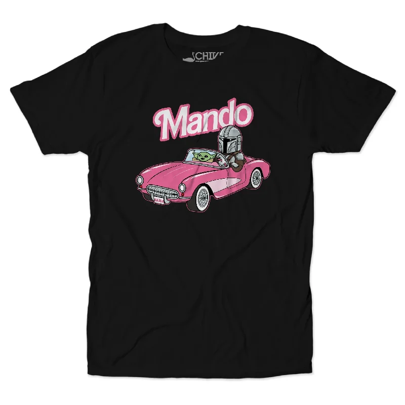 Let's Go Party Unisex Tee Print Jacquard Patchwork