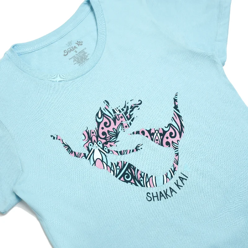 Mermaid T-Shirt Satin Blend Silk Blend Wool Blend