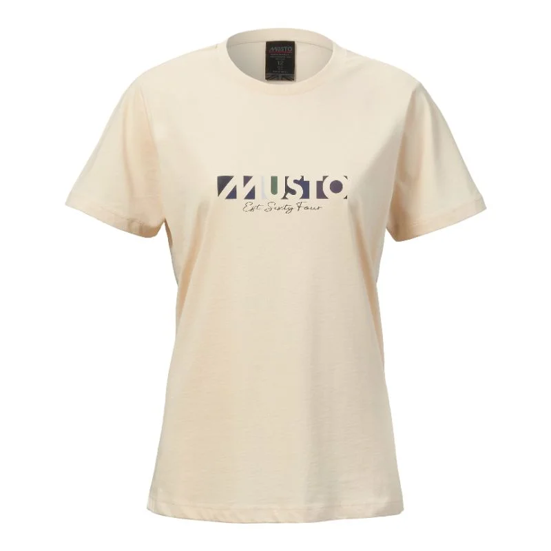 Musto 1964 Ladies T-Shirt - Oat Plaid T-Shirt Polka Dot Checkered