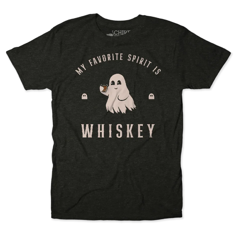 My Favorite Spirit Unisex Tee V-Neck T-Shirt Long Sleeve Cotton