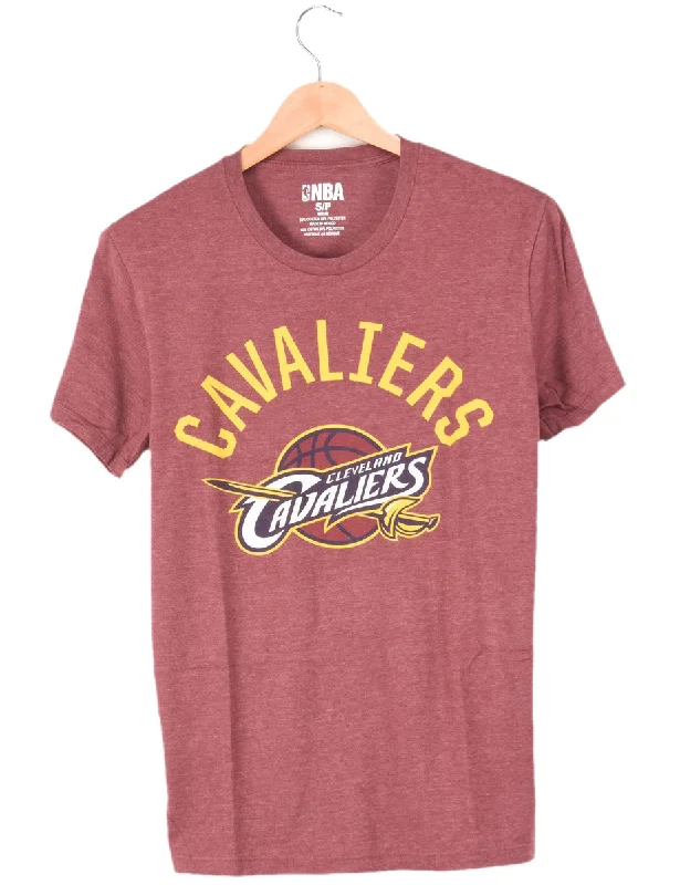 NBA Cleveland Cavaliers Sports T-shirt - S Spandex Blend Rayon Blend Denim Blend