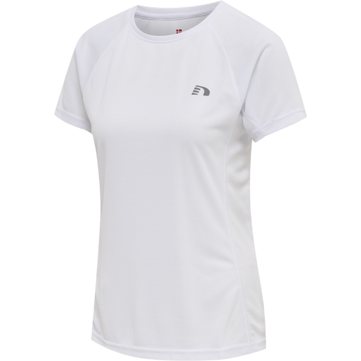 Newline Women's Core Running Short Sleeve T-Shirt Welt Pockets Slit Pockets