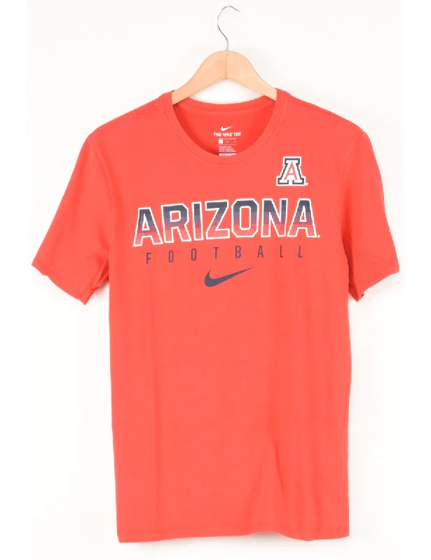 Nike Arizona Football Printed T-shirt - L Boxy Fit Fitted Loose