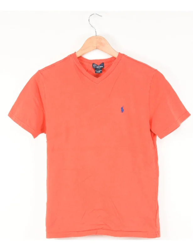 Polo Ralph Lauren Plain T-shirt - L Nylon Fabric Polyester Fabric Spandex Fabric