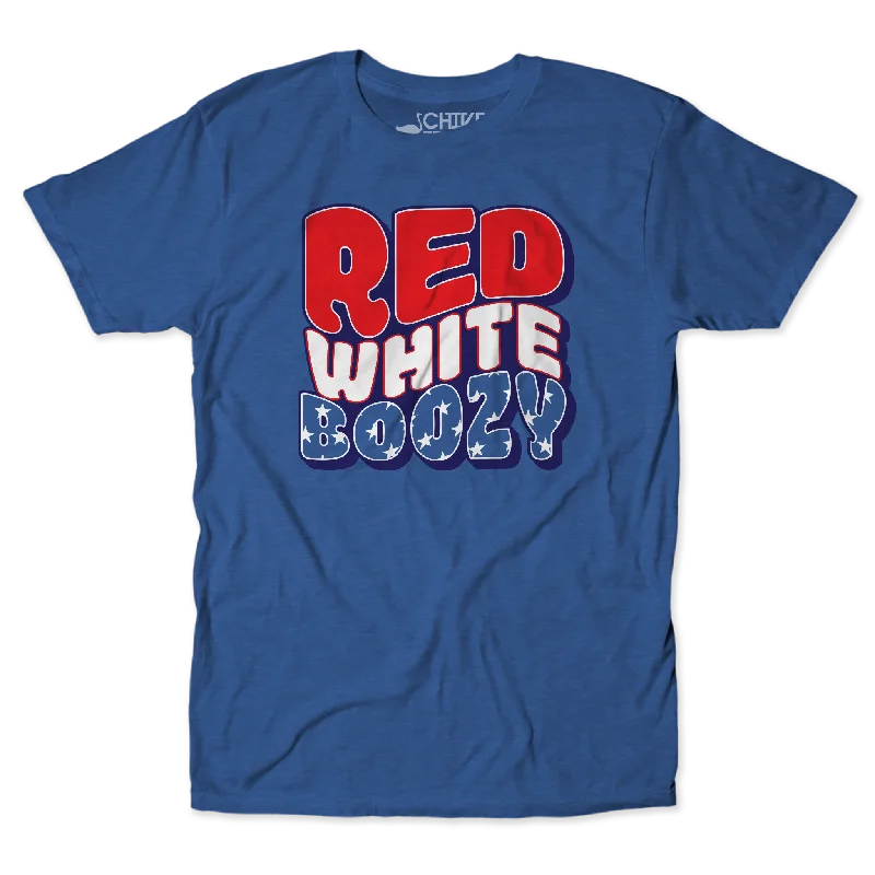 Red White And Boozy Unisex Tee Houndstooth Herringbone Solid