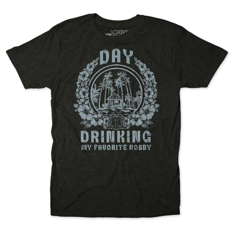 Summer Day Drinking Unisex Tee Iron Safe Non-Iron Wrinkle Free