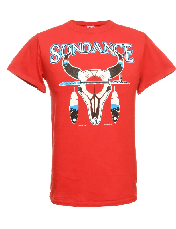 Sundance Printed T-shirt - L Modern Contemporary Chic