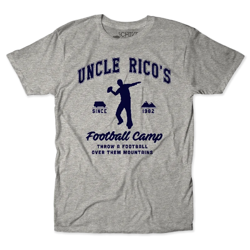 Uncle Rico's Football Camp Unisex Tee Cotton Fabric Linen Fabric Terry Fabric