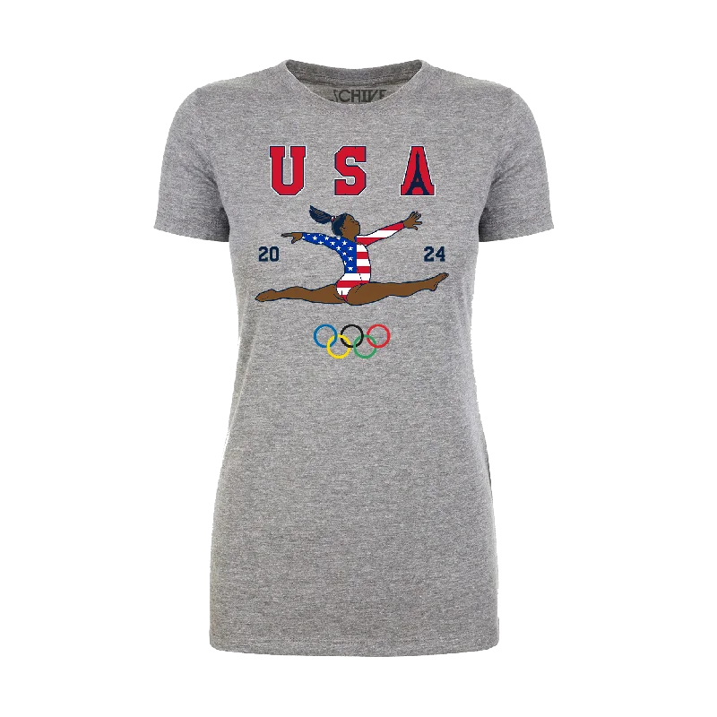USA V3 Women's Tee Elasticated Padded Insulated