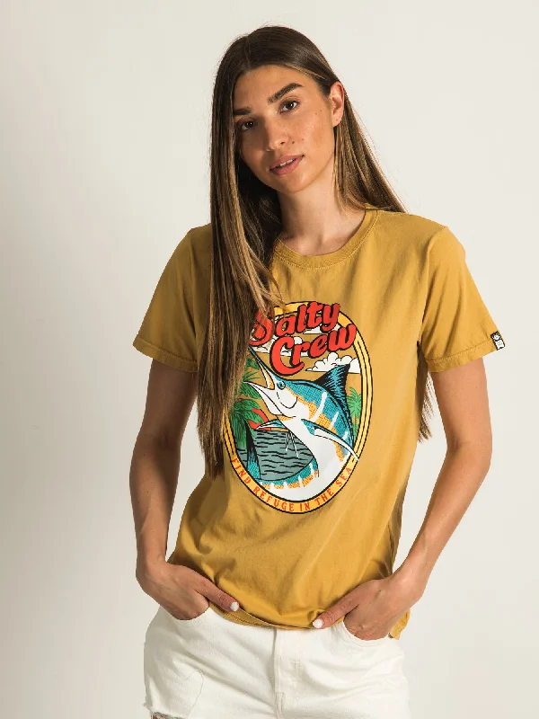 SALTY CREW LA PLAYA BOYFRIEND T-SHIRT - CLEARANCE Elasticated Padded Insulated