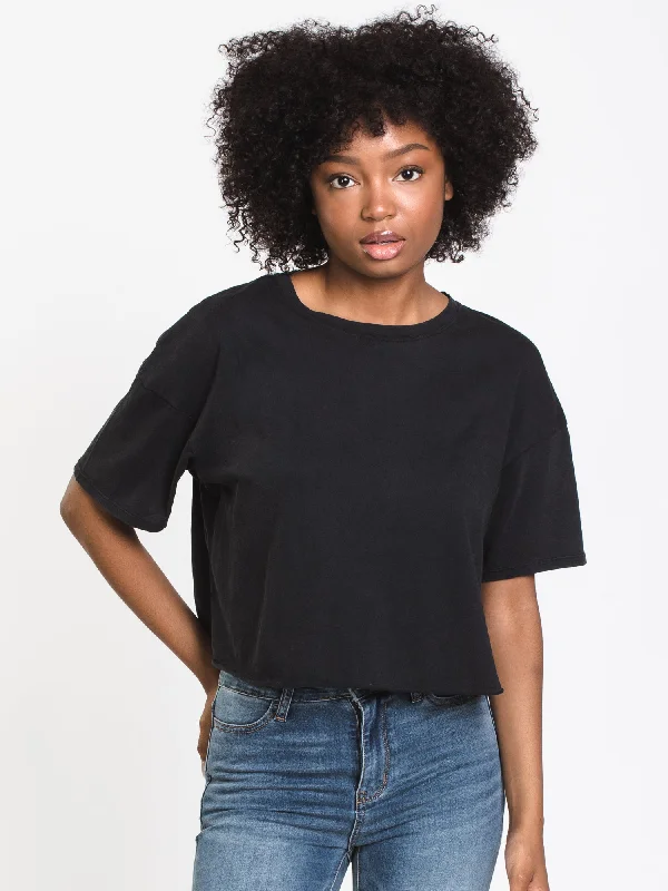 WOMENS PIPER BOXY TEE - CLEARANCE Layered Multi-layer Single Layer