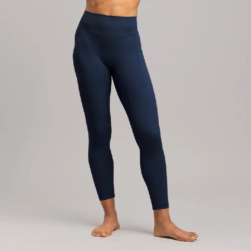 Capsize Velocity 7/8 Legging - Women's NAVY Cozy Fashion Leggings