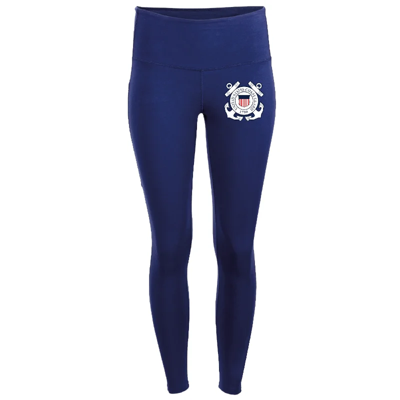 Coast Guard Adore Legging (Navy) Elegant Embellished Leggings