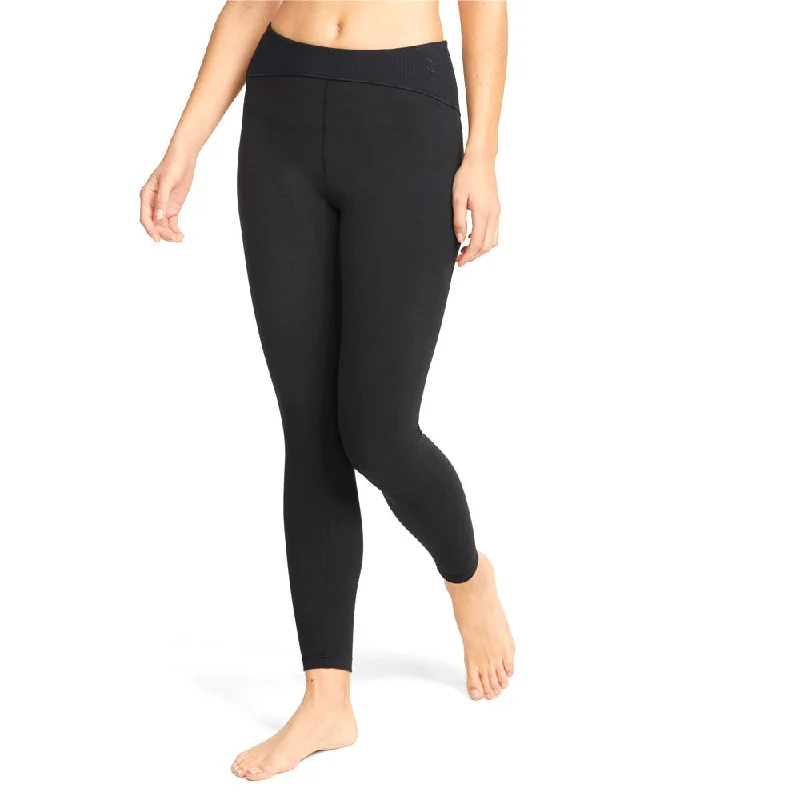 Exhale Rib Detail Athletic Leggings Trendy Patterned Leggings