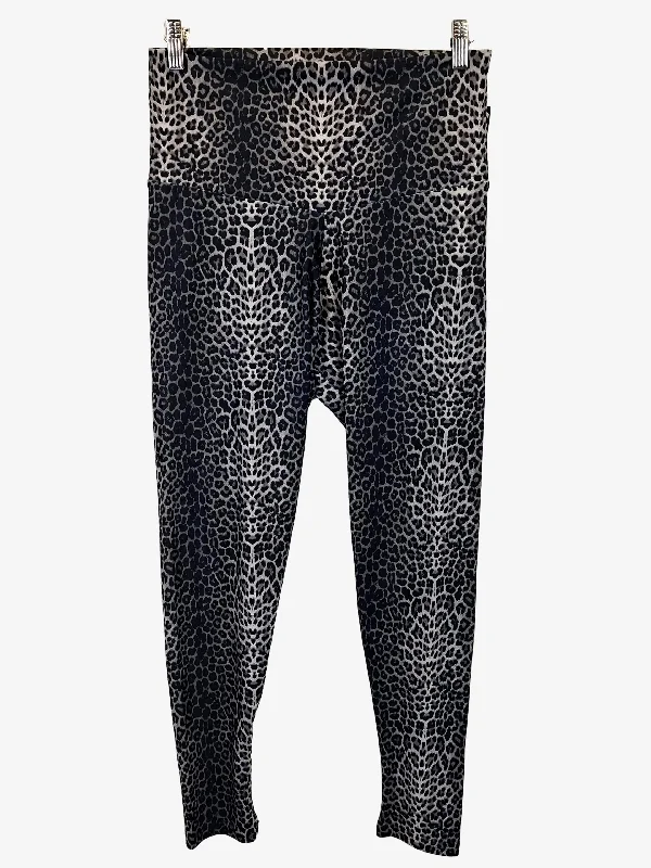 Exotica Essential Leopard Active Leggings Size L Chic Smooth Fit Leggings