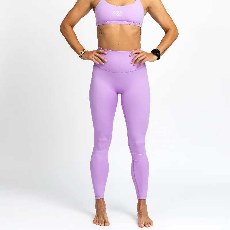 Women's Finesse Leggings |  Lavender FINAL SALE Comfortable Capri-Length Leggings