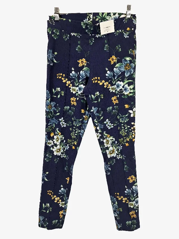 Foschini Comfy Floral Skinny Leggings Size 12 Comfortable Cold Weather Leggings