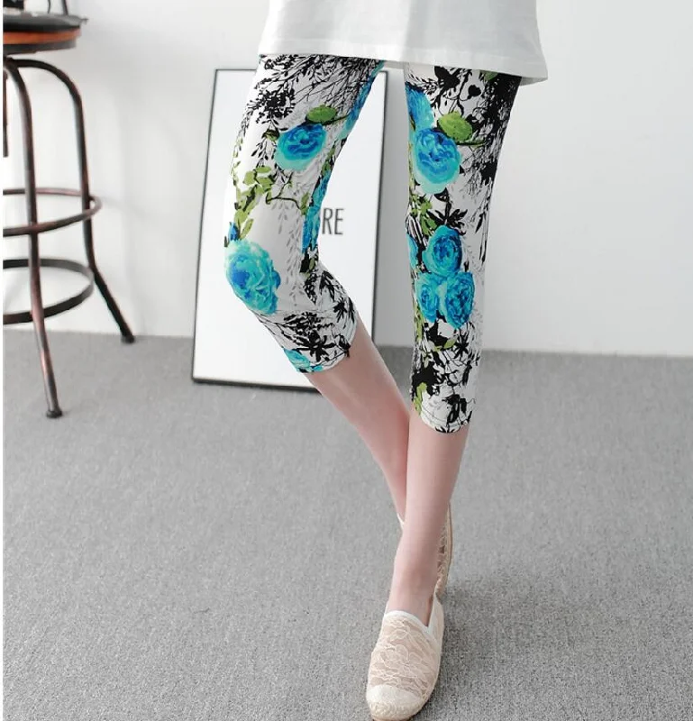 Blue flowers 7pants