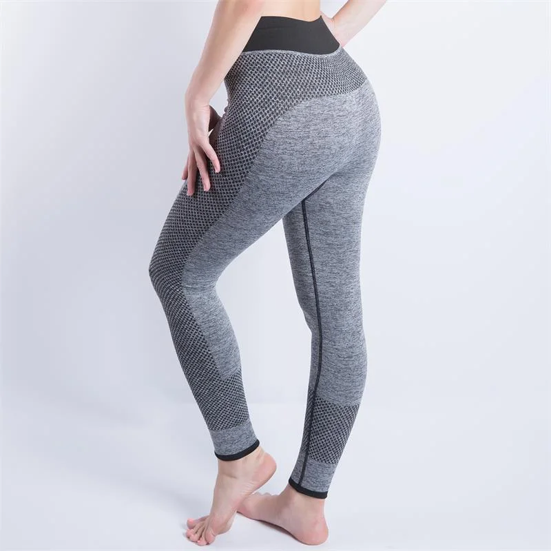 Women Sexy Cropped Leggings High Waist Elastic Slim Trousers 34 C Force Exercise Female Elastic Stretchy Leggings Fashionable Printed Leggings