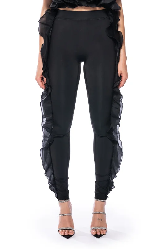 CAMELLIA LEGGINGS Stylish Ankle-Length Leggings