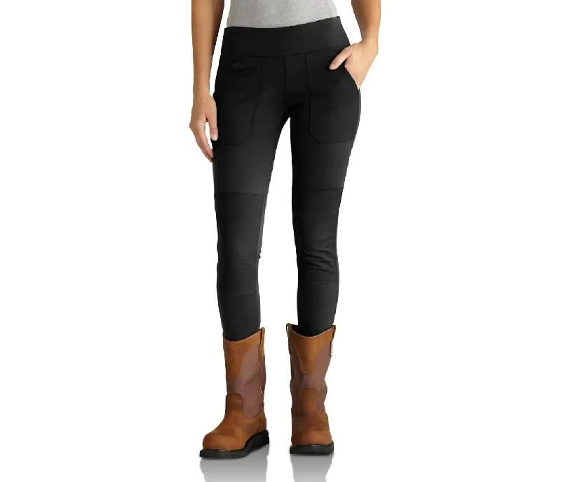 CARHARTT WOMEN'S FORCE UTILITY KNIT LEGGING BLACK 102482 Comfortable Workout Fitness Leggings